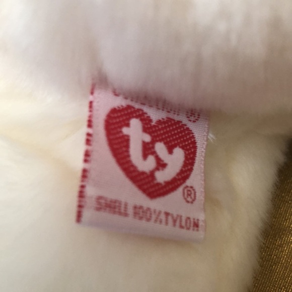 TY Original Beanie Buddy HALO Bear 15” Plush Stuffed Animal Toy 1999 NWT - Picture 11 of 15